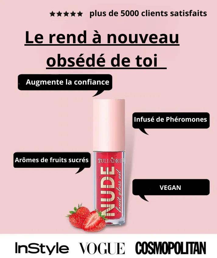 Rouge a lèvre aux phéromones