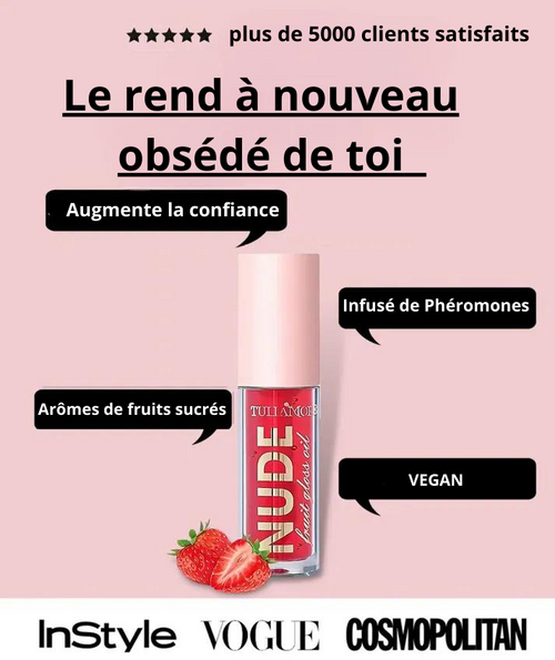 Rouge a lèvre aux phéromones